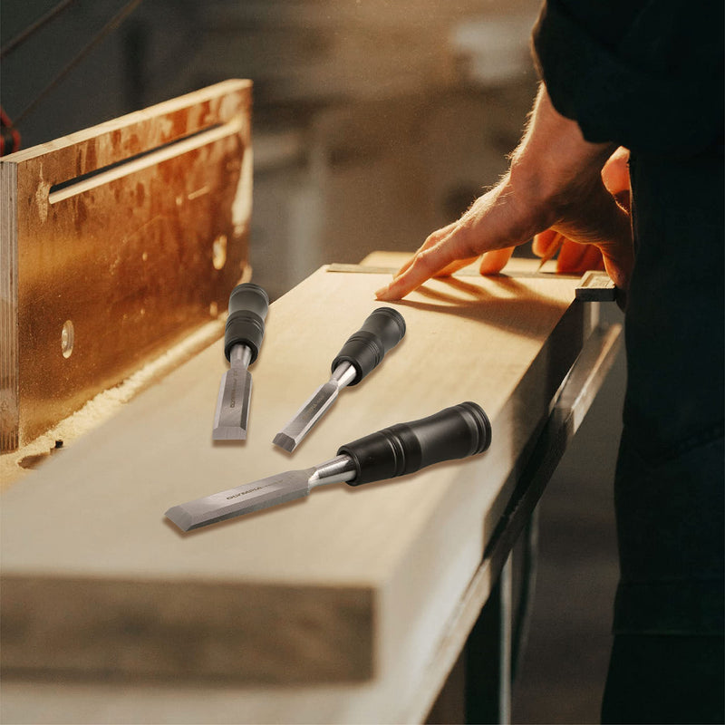 [Australia - AusPower] - Olympia Tools Wood Chisels, Set of 3, 30-191, 3-piece 