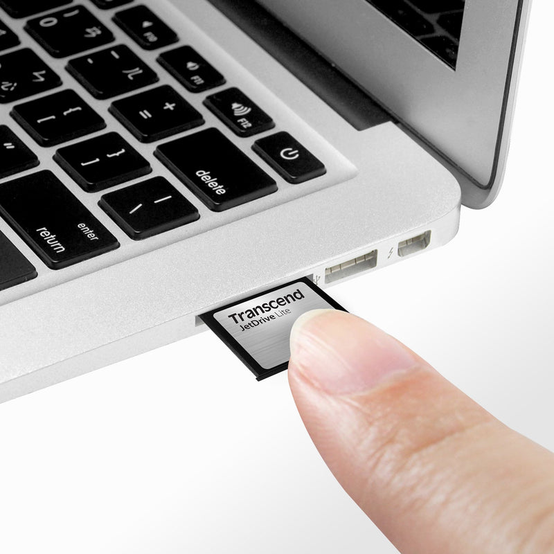 [Australia - AusPower] - Transcend 256GB JetDrive Lite 130 Storage Expansion Card for 13-Inch MacBook Air (TS256GJDL130) Black 