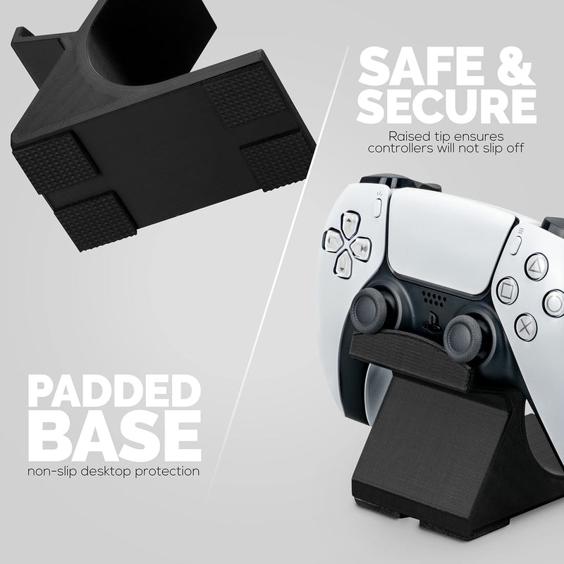 [Australia - AusPower] - Game Controller Desktop Holder Stand (2 Pack) - Universal Design for Xbox ONE, PS5, PS4, PC, Steelseries, Steam & More, Reduce Clutter UGDS-05 by Brainwavz 
