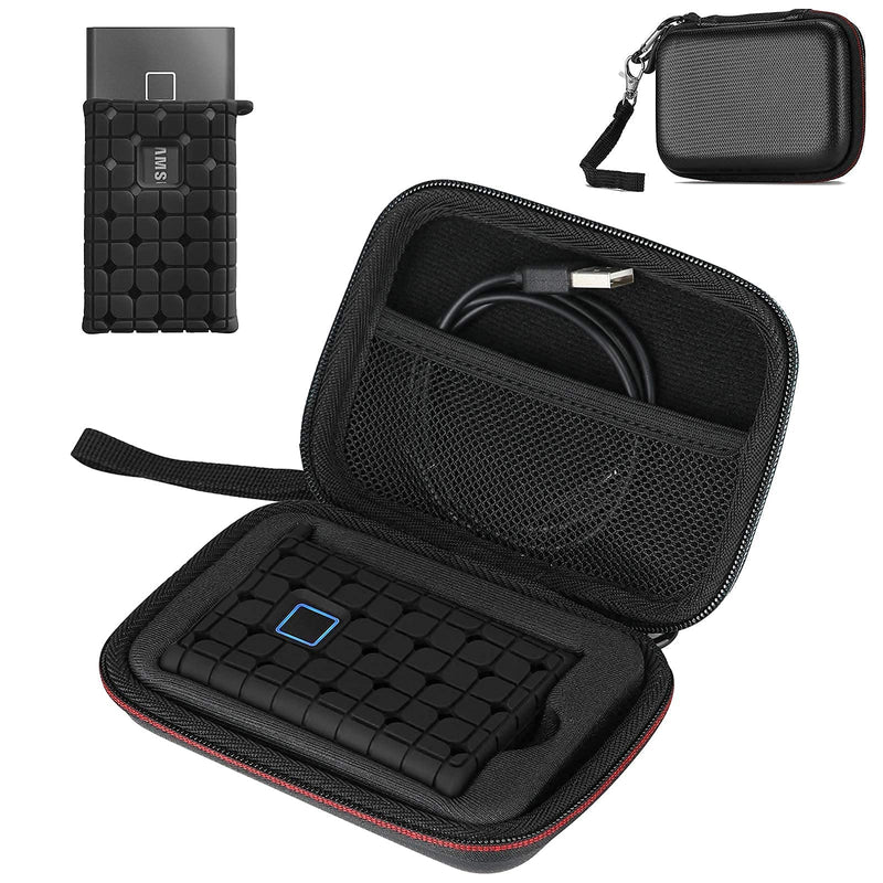 [Australia - AusPower] - ProCase Hard Drive Case 2.5 Inch Bundle with ProCase Samsung T7 / T7 Touch Portable SSD Carrying Case with Silicone Cover 