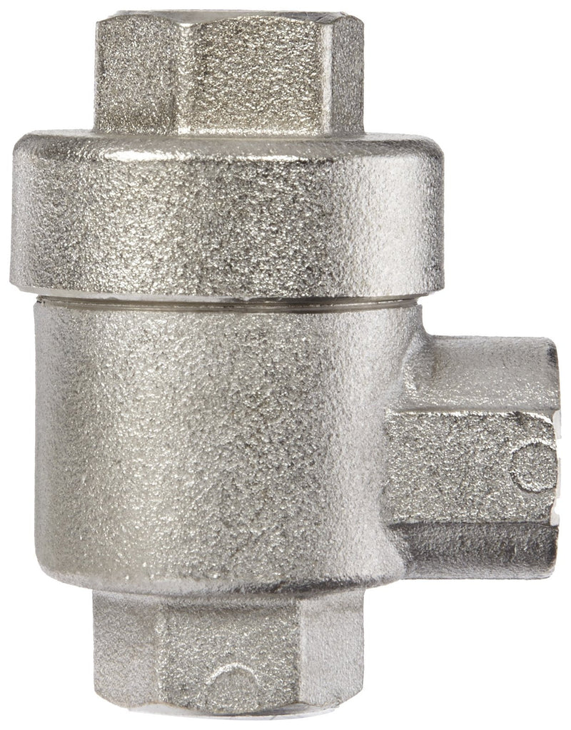 [Australia - AusPower] - Legris 7982 14 14 Nickel-Plated Brass Quick Exhaust Valve, 1/4" NPT Female 