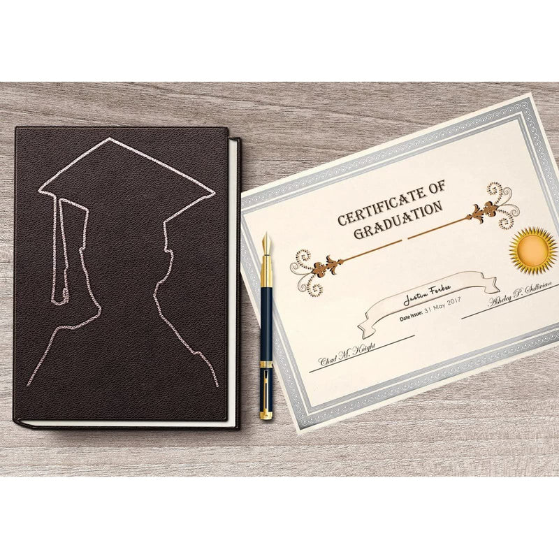 [Australia - AusPower] - Ivory Award Certificate Paper with Silver Foil Border for Graduation Ceremony (8.5 x 11 in, 50 Pack) Ivory 