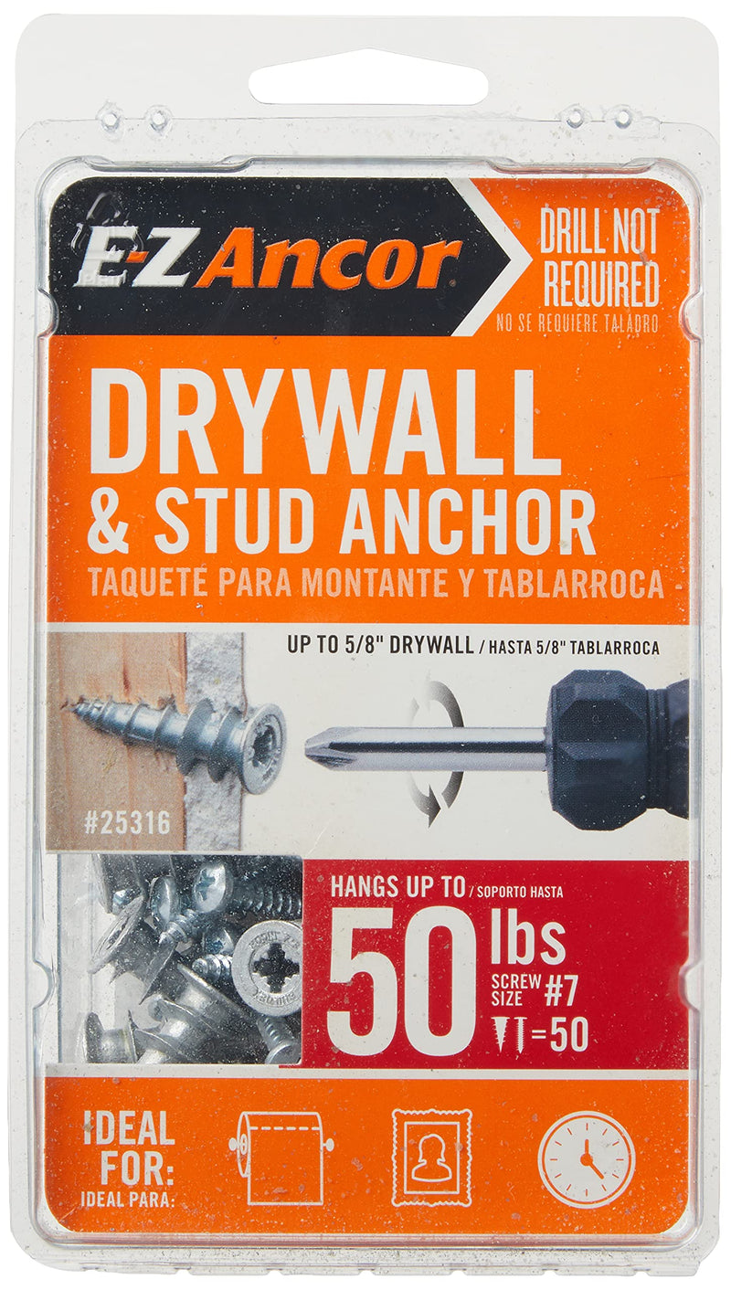 [Australia - AusPower] - ITW Brands 25316 50PK#50 Stud Dry Anchor 