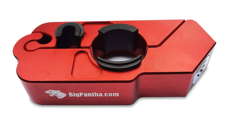 [Australia - AusPower] - BigPantha - Set of 4 Rubber Inserts for a Motorcycle Grip Lock - to Prevent the Lock from Damaging Your Handlebar Grips 
