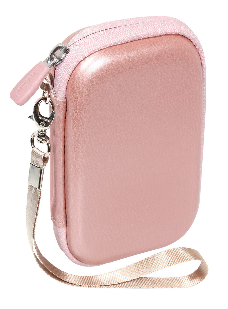 [Australia - AusPower] - Handy Case for MacBook Pro, Air Power Adapter, MagSafe, MagSafe2, iPhone MagSafe Charger, MagSafe Battery Pack, iWalk Charger (Rose Gold) Rose Gold 