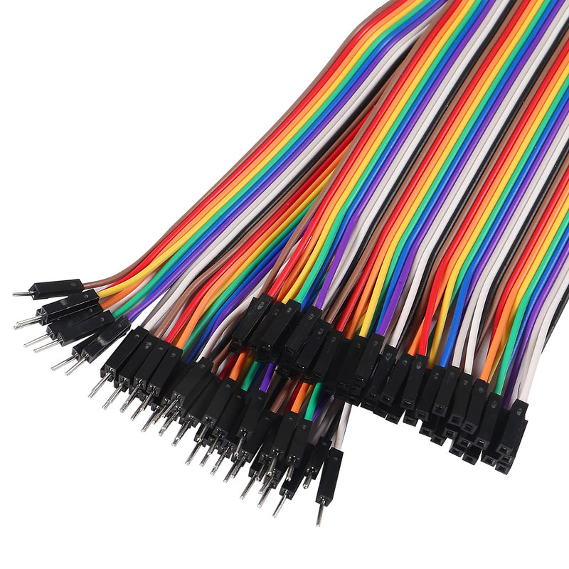 [Australia - AusPower] - Diann 6pcs KY-040 Rotary Encoder Module 360 Degree Rotary Encoder Module with Knob Cap Breadboard Jumper Wires Ribbon Cables Kit 