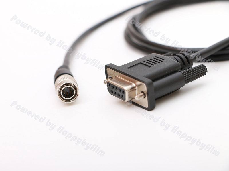 [Australia - AusPower] - DB9 COM Data Cable 5ft Male 6pin Hirose for Trimble Total Stations S8,S6,M3 Total Stations Connect to Computer 