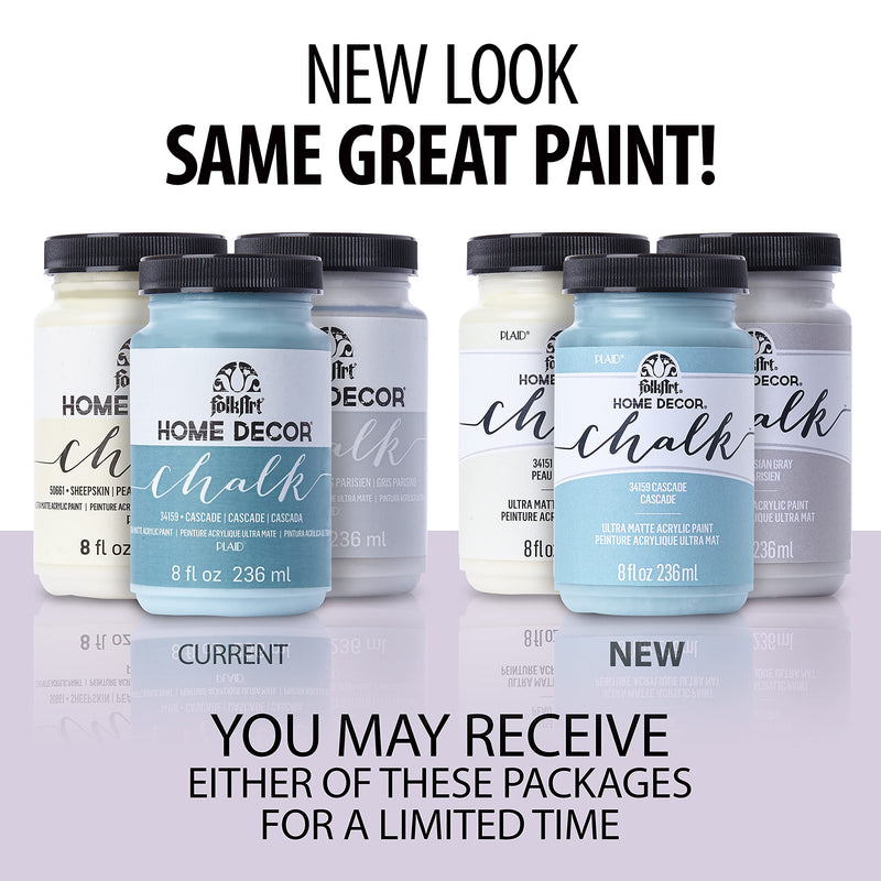 [Australia - AusPower] - FolkArt, Antique Green Assorted Home Décor 8 fl oz / 236 ml Acrylic Chalk Paint For Easy To Apply DIY Arts And Crafts, Ultra Matte Finish, 11961 