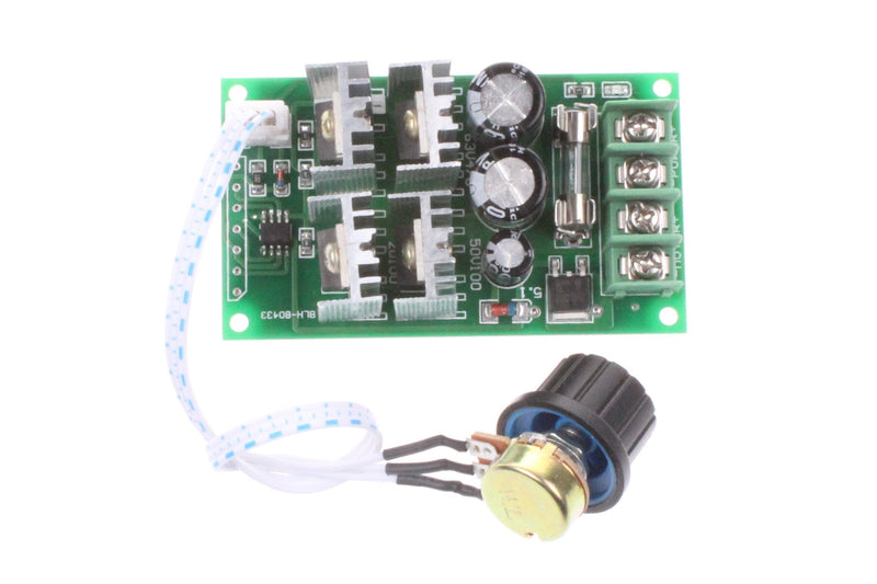 [Australia - AusPower] - NOYITO 30A DC Motor Speed Controller DC 12V 24V 36V 48V 6-60V Brush Motor Controller Speed Range 0-100% Support PLC 0-5V MCU (30A) 
