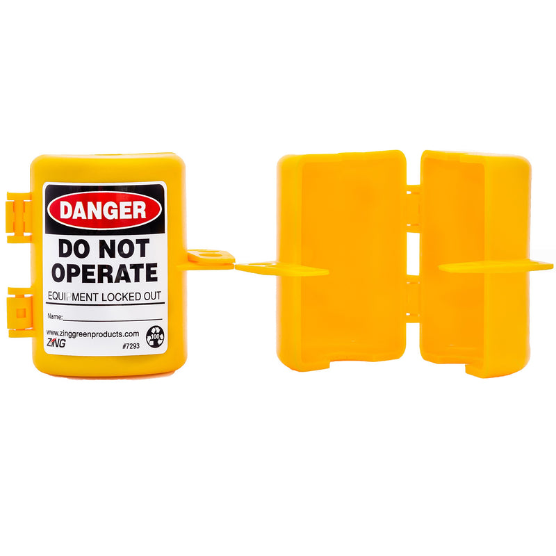 [Australia - AusPower] - ZING 7293 RecycLockout Lockout Tagout, Forklift Propane Tank, Recycled Plastic 