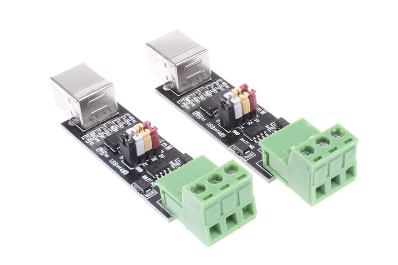 [Australia - AusPower] - NOYITO USB to TTL RS485 Serial Converter Adapter Module FTDI Interface Board FT232RL Module Dual-Function Dual-Protection (Pack of 2) 