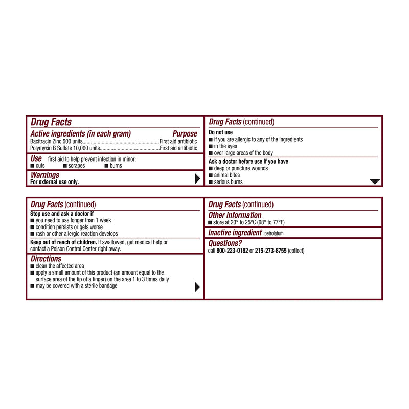 [Australia - AusPower] - Polysporin First Aid Antibiotic Ointment -1 oz, Pack of 3 