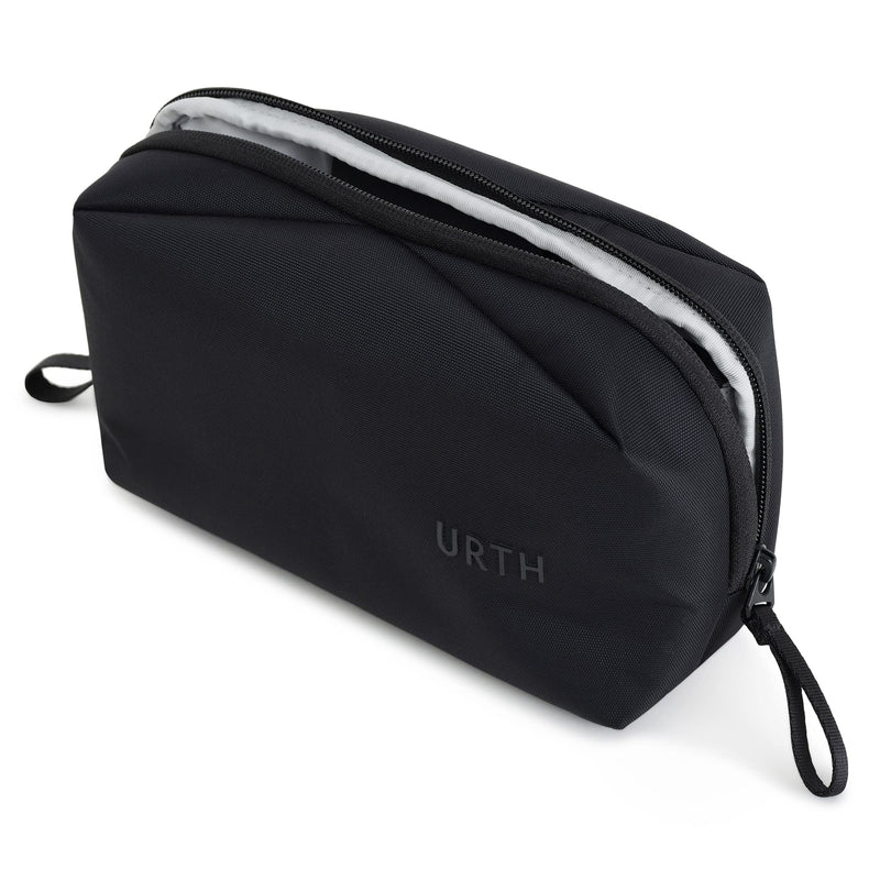 [Australia - AusPower] - Urth Zeolite Tech Organiser – Electronics Accessories Bag, Weatherproof + Recycled (Black) BLK 