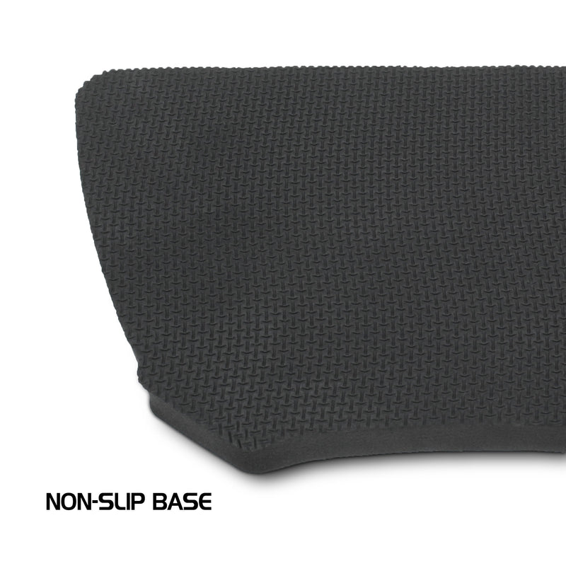 [Australia - AusPower] - ENHANCE Gaming Mouse Wrist Rest - Firm Wrist Pad for PC Gamers and Esports Professionals with Ergonomic Support, Non-Slip Rubber Backing, Anti-Fray Design - Great for Gaming or Office Use Mouse Size 