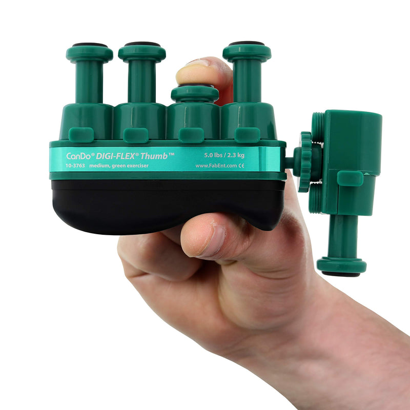 [Australia - AusPower] - CanDo 10-3763 Digi-Flex Thumb, Medium, Green Green: Medium 