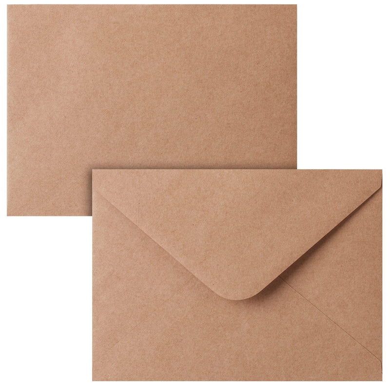 [Australia - AusPower] - Mr. Pen- Kraft Envelopes, 40 Pack, 5 x 7 Inch, A7 Envelopes, Brown Envelopes, Card Envelopes, Kraft Paper Envelopes, Invitation Envelopes, Postcard Envelopes 