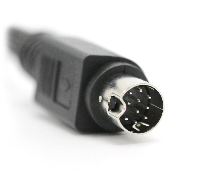 [Australia - AusPower] - 10 Pin Audio and Video DIN Cable - NOT S-Video Cable - RGB Component and Composite - Compatible with DIRECTV AT&T: H25, C31, C41, C41-W, C51, C61, C61-K 
