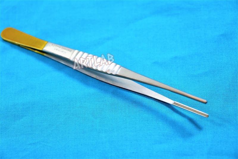 [Australia - AusPower] - New German DEBAKEY Artery ATRAUMATIC Tissue Forceps W/Gold Handle 6" Excellent (CYNAMED) 