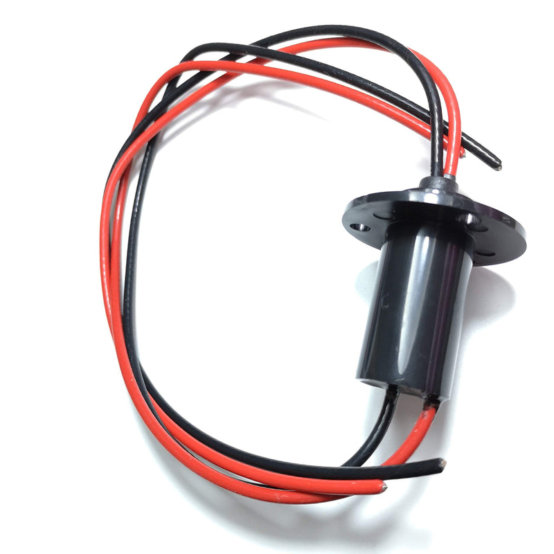 [Australia - AusPower] - Taidacent 2 Wires 15A 20A 30A 40A 60A Slip Ring Collector Ring Rotary Electrical Contact (30A) 30 