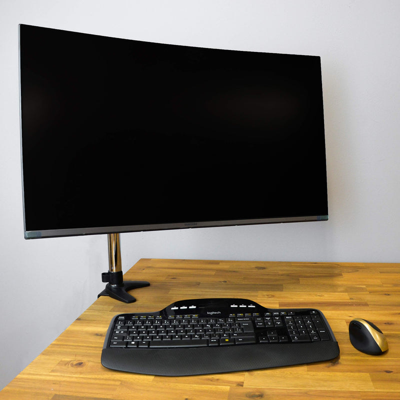 [Australia - AusPower] - Gladiator Joe Monitor Arm/Mount VESA Bracket Adapter Compatible with Samsung U32R590, U32R590C, U32R592, U32R591 Curved Monitor -100% Made in North America [Patent Pending] 