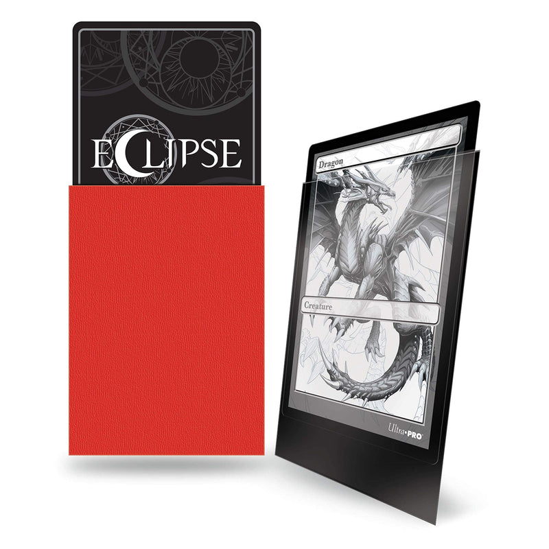 [Australia - AusPower] - Ultra Pro E-15616 Eclipse Standard Matte Sleeves 100 Pack-Apple Red 