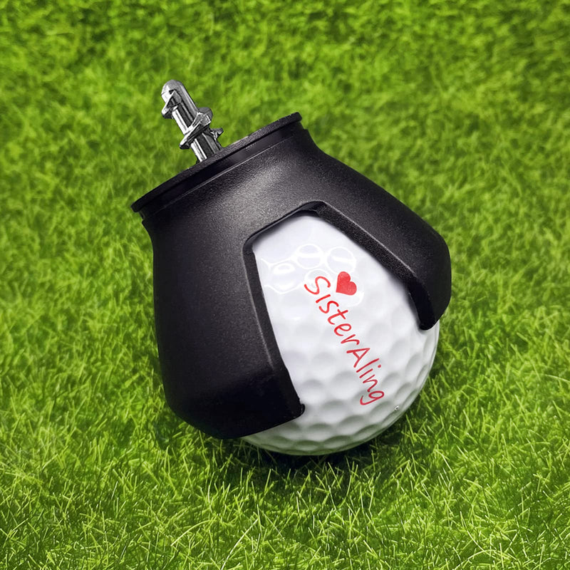 [Australia - AusPower] - SisterAling 3-Prong Golf Ball Retriever Grabber Pick Up,Back Saver Claw Put On Putter Grip,Suction Cup Ball Grabber,Sucker for Golf Screws Tool (3 Pack) 