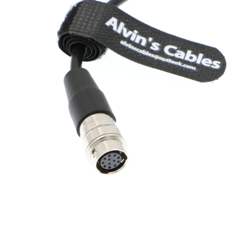 [Australia - AusPower] - Alvin's Cables 12 Pin Hirose to DC 12v Female Cable for GH4 Power B4 2/3" Camera Lens 