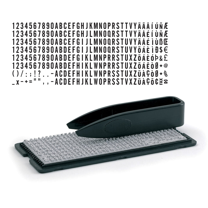 [Australia - AusPower] - Trodat Printy Economy Self-Inking Do It Yourself, Customizable Message or Address Stamp, Impression Size: 3/4 x 1-7/8 Inches, Black (5915) 