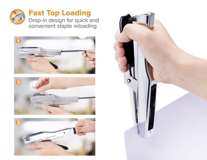 [Australia - AusPower] - Bostitch P3 Chrome Plier Stapler (BOSP3CHROME) 
