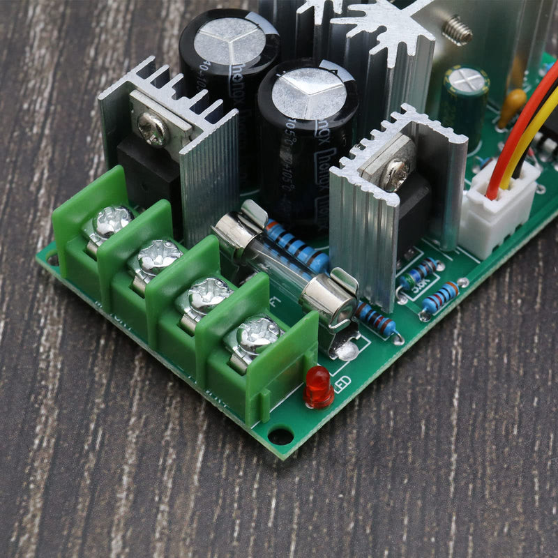 [Australia - AusPower] - PWM DC Motor Speed Controller Module 12V 24V 36V 48V Adjustable Speed PWM Electronic Governor Controller Regulation Switch 20A Ultra Small LED Dimmer 