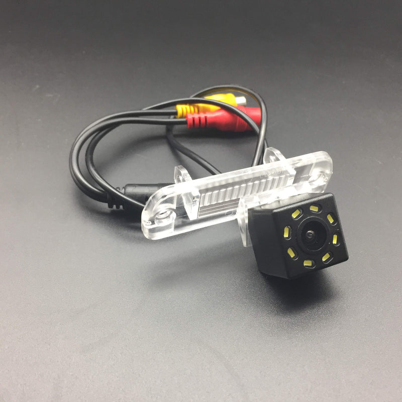 [Australia - AusPower] - for Mercedes Benz ML450 ML350 ML300 ML250 ML63 AMG Car Rear View Camera+8LED Back Up Reverse Parking Camera/Plug Directly 