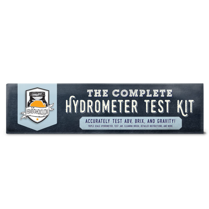 [Australia - AusPower] - Fermentaholics Triple Scale Hydrometer Test Kit | Hydrometer Test Jar Kit | Make Wine, Beer, Mead, Cider, and More | Measure ABV, Brix, and Specific Gravity (Hydrometer Test Kit - Plastic Test Jar) Hydrometer Test Kit - Plastic Test Jar 