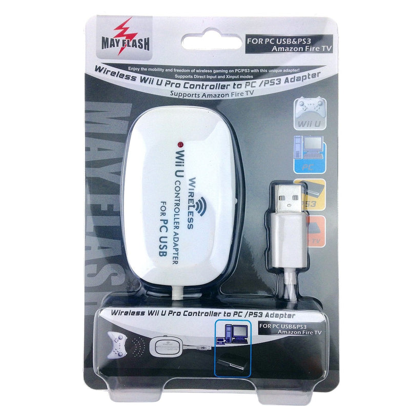 [Australia - AusPower] - Wireless Wii U Pro Controller Adapter for PC USB 1 Pack 