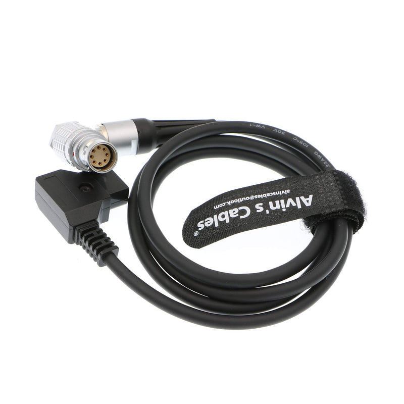 [Australia - AusPower] - Alvin's Cables Arri Alexa Mini Camera Power Cable 2B Right Angle 8 Pin Female to D Tap 39.7in/1m 