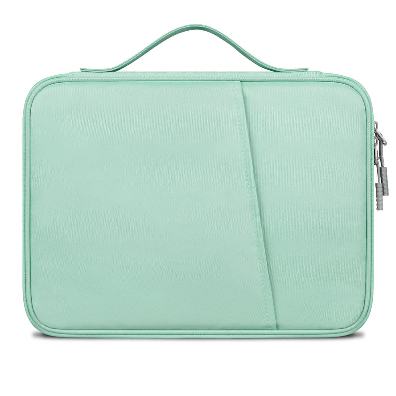 [Australia - AusPower] - Lacdo Tablet Sleeve Case for 10.9 inch New iPad / 11 inch iPad Pro / 10.2 inch iPad / 10.9" iPad Air / 10.5 inch iPad Pro Air, Galaxy Tab A8 10.5" Protective Bag, Fit Apple Smart Keyboard, Green 
