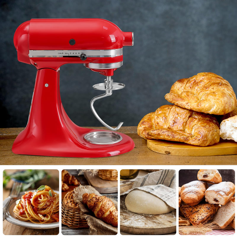 [Australia - AusPower] - RAFBAR Stainless Steel Dough Hook Attachment for KitchenAid 4.5-5 Quart Tilt-Head Stand Mixer, Replacement for Kitchenaid Mixer Attachments 
