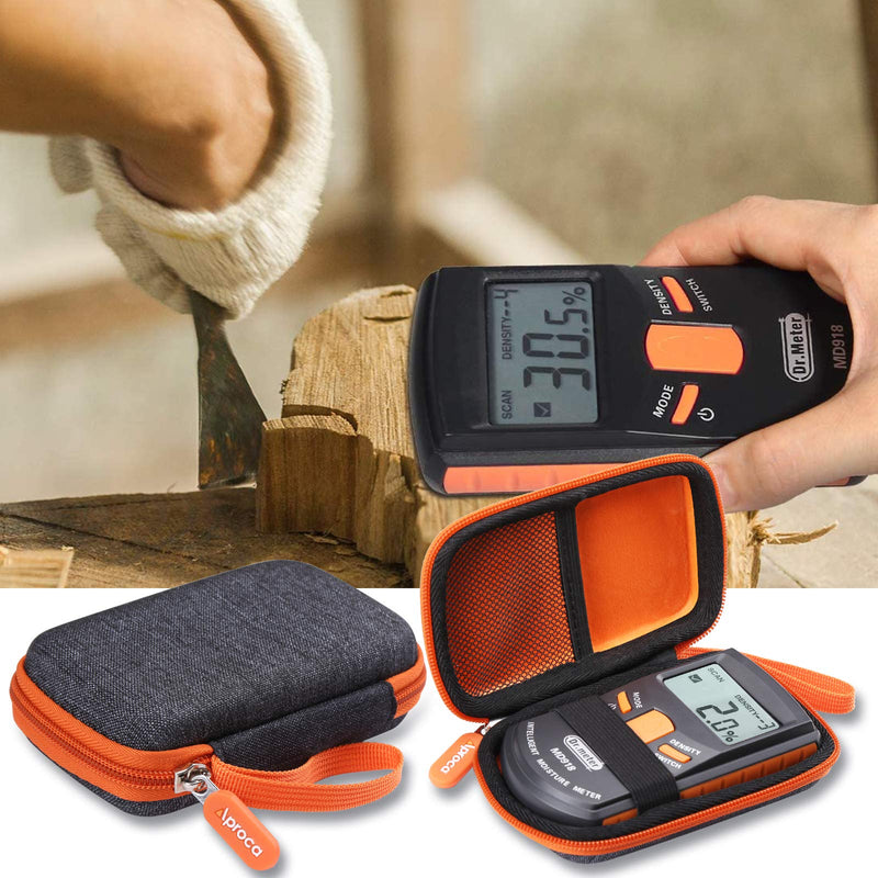 [Australia - AusPower] - Aproca Hard Storage Travel Case for Dr.meter Inductive Pinless Tools Intelligent Moisture Meter MD918 