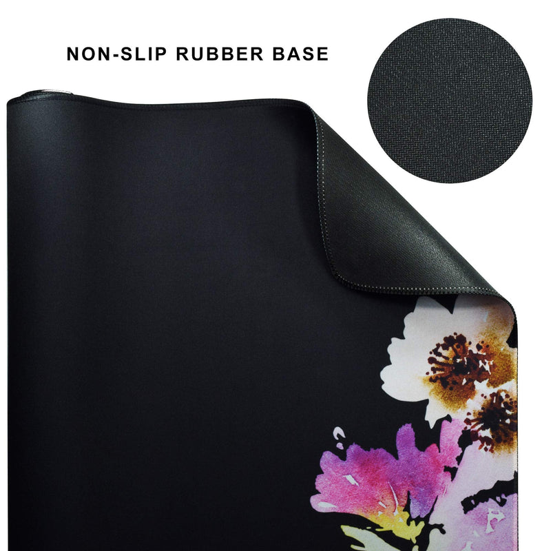 [Australia - AusPower] - Cacoy Huge Mouse Pads [47.2''x15.7'' / 120x40cm] Oversized Gaming Mouse Mat - 3XL Extended Mousepad Full Desk Computer Mat for Gamers Office Home Black/Pink 