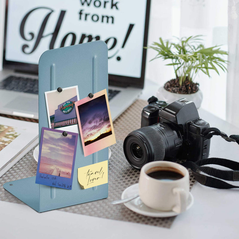 [Australia - AusPower] - Acrimet Jumbo Premium Metal Bookends 9" (Heavy Duty) (Green Color) (1 Pair) 