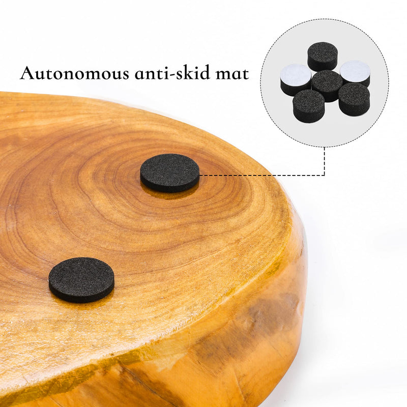 [Australia - AusPower] - DDAJJAJ Wooden Cigar Ashtrays for Cigar Lovers Irregular Ashtray with Unique Shape & Design Great Gift for Men Great Decor for Home Office or Bar 