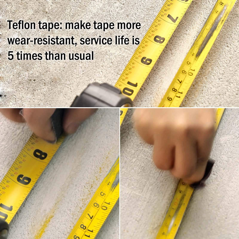 [Australia - AusPower] - ASSIST 25FT Measuring Tape by ASSIST 2.6m Level Standout, Both Side Printing Metal Blade,40% Thicker Blade,Heavy Duty,8 Times Longer Lifetime Than Normal one,Industray Grade 