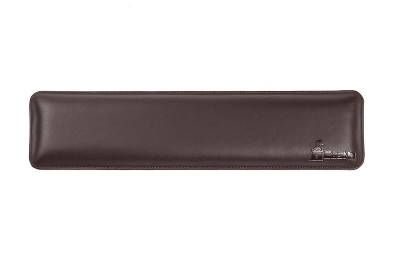 [Australia - AusPower] - Bailey Full Size by Castle - Leather Ergonomic Computer Wrist Rest Pad for Keyboards with Around 104 Keys - Firm Keyboard Wrist Support for Typists, Gaming, and Heavy Office Use (Woodland, Full Size) Woodland 