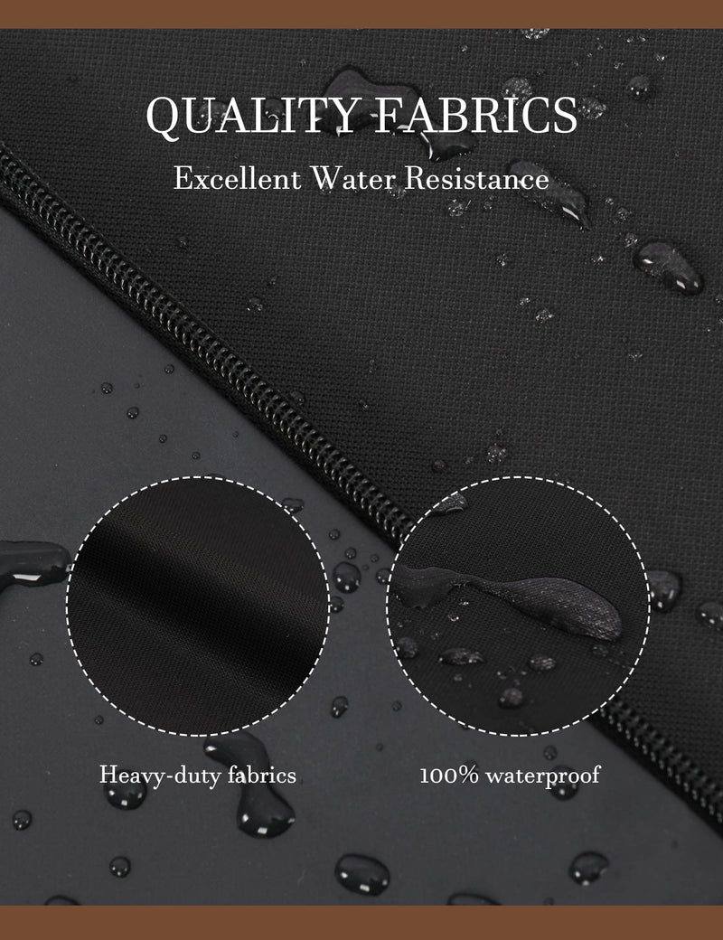 [Australia - AusPower] - iBirdie Outdoor Waterproof and Weatherproof TV Cover with Zipper flap for 28 to 32 inch Outside Flat Screen TV - 600D Fabric Protector Size 29''W x 19''H x 5.5''D for 28'' - 32'' LCD LED 28-32 inches Black 