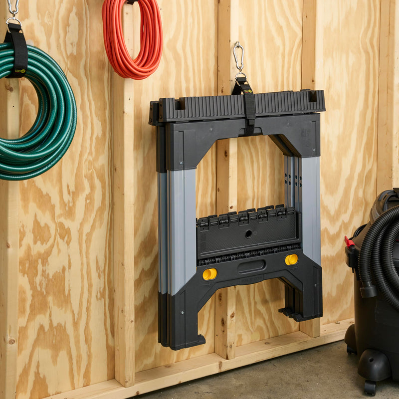 [Australia - AusPower] - Hook 'n Hang Wrap-It Storage Straps - 24" (2-Pack) Black - Carabiner Straps to Use as Extension Cord Holder Heavy Duty Straps with Hooks for Cord Storage or Garden Hose Strap 24" (2-Pack) 