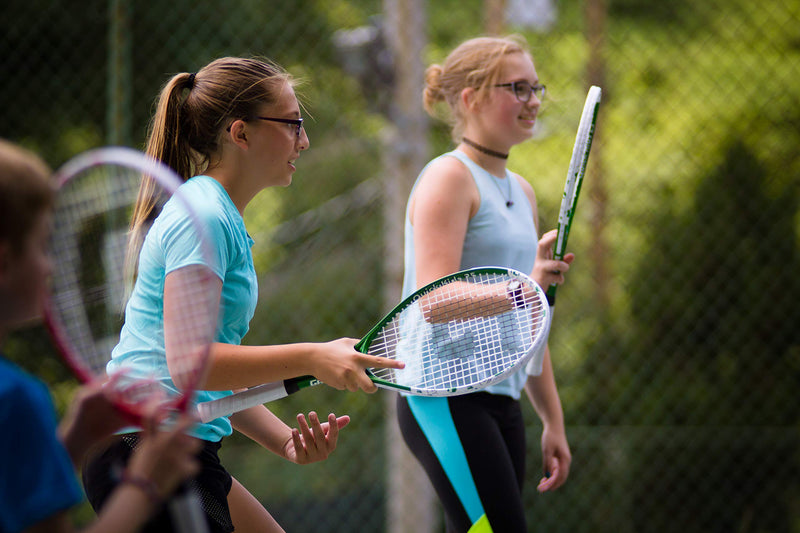 [Australia - AusPower] - Gamma Sports Junior Tennis Racquet: Quick Kids 19 Inch Tennis Racket - Prestrung Youth Tennis Racquets for Boys and Girls - 93 Inch Head Size 25" - Green 