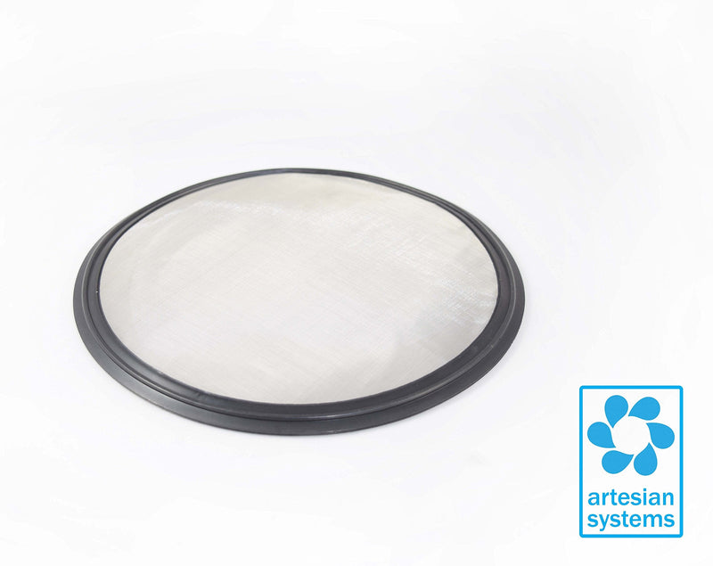 [Australia - AusPower] - 6" Tri Clamp BUNA-N Screen Filter, Ferrule Gasket 316L 625 Mesh/20Uf Micron Screen Stainless Steel Pharmaceutical Grade Filter Mesh. BUNA-N With Mesh Material! & FDA Certification (6") 6 Inch 