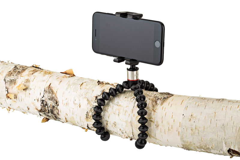 [Australia - AusPower] - Joby GripTight ONE GorillaPod Stand: Flexible Tripod and Mount for Smartphones from iPhone SE to iPhone 8 Plus, Google Pixel, Samsung Galaxy S8 and More, Black (JB01491) GripTight ONE GP Stand 