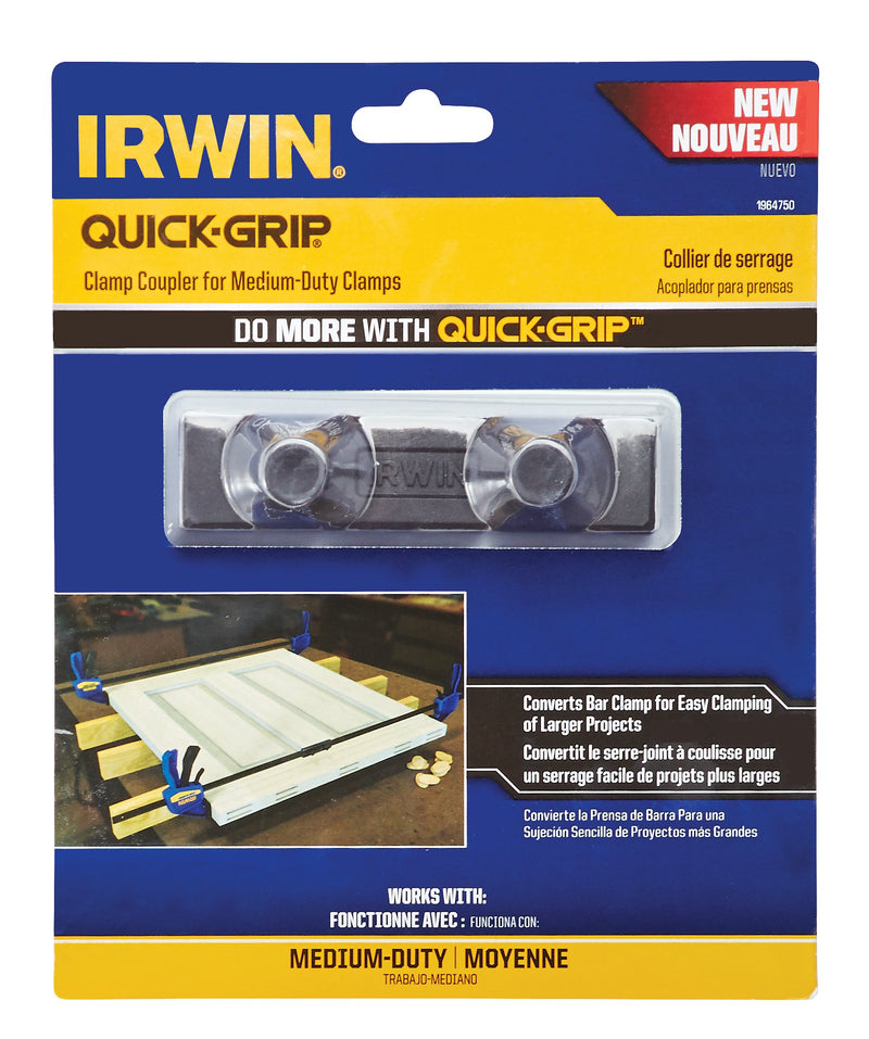 [Australia - AusPower] - IRWINQUICK-GRIP Clamp Coupler for Medium-Duty Clamps, 1964750 