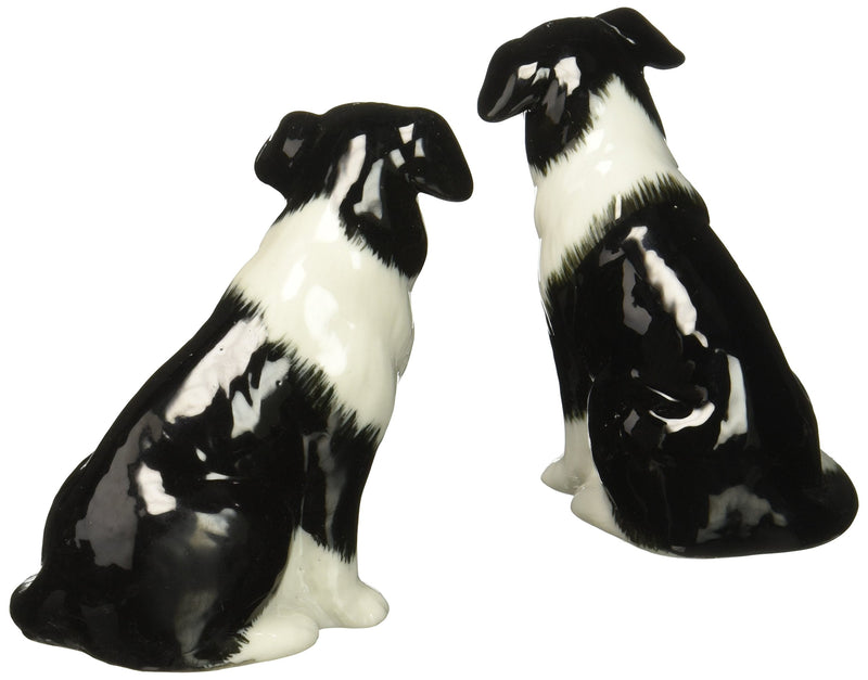 [Australia - AusPower] - Cosmos Gifts Ceramic Border Collie Salt and Pepper Set, 2-1/2-Inch 