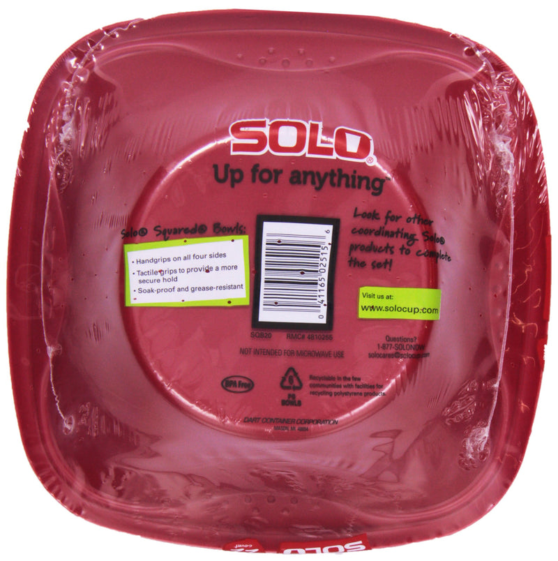 [Australia - AusPower] - Solo SoloGrips Plastic Grip Bowls, 22 ct 